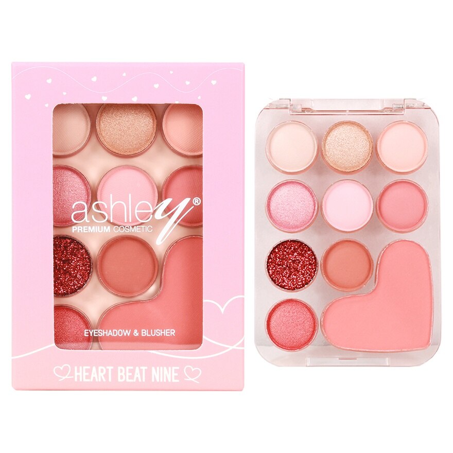 Ashley Heart Beat Nine Eye Shadow 7g 01 - 01