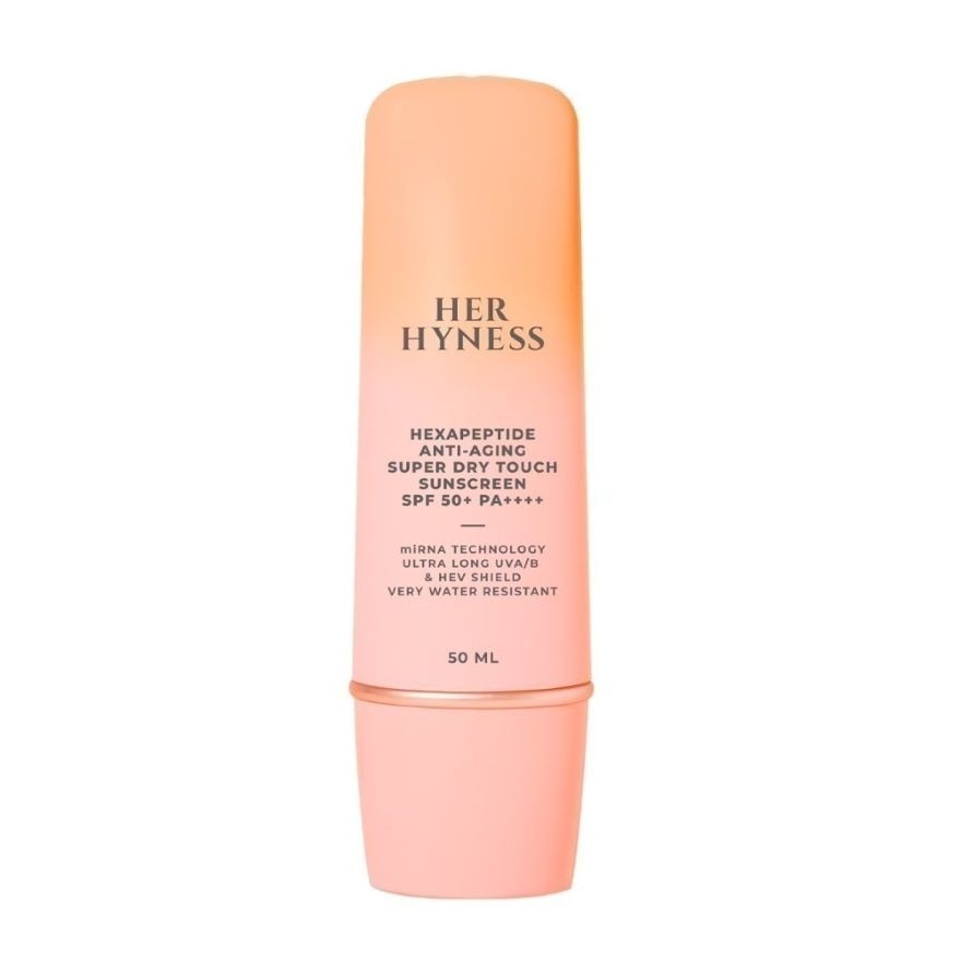 Her Hyness Hexapeptide Sunscreen SPF50+ PA++++ 50 ml.