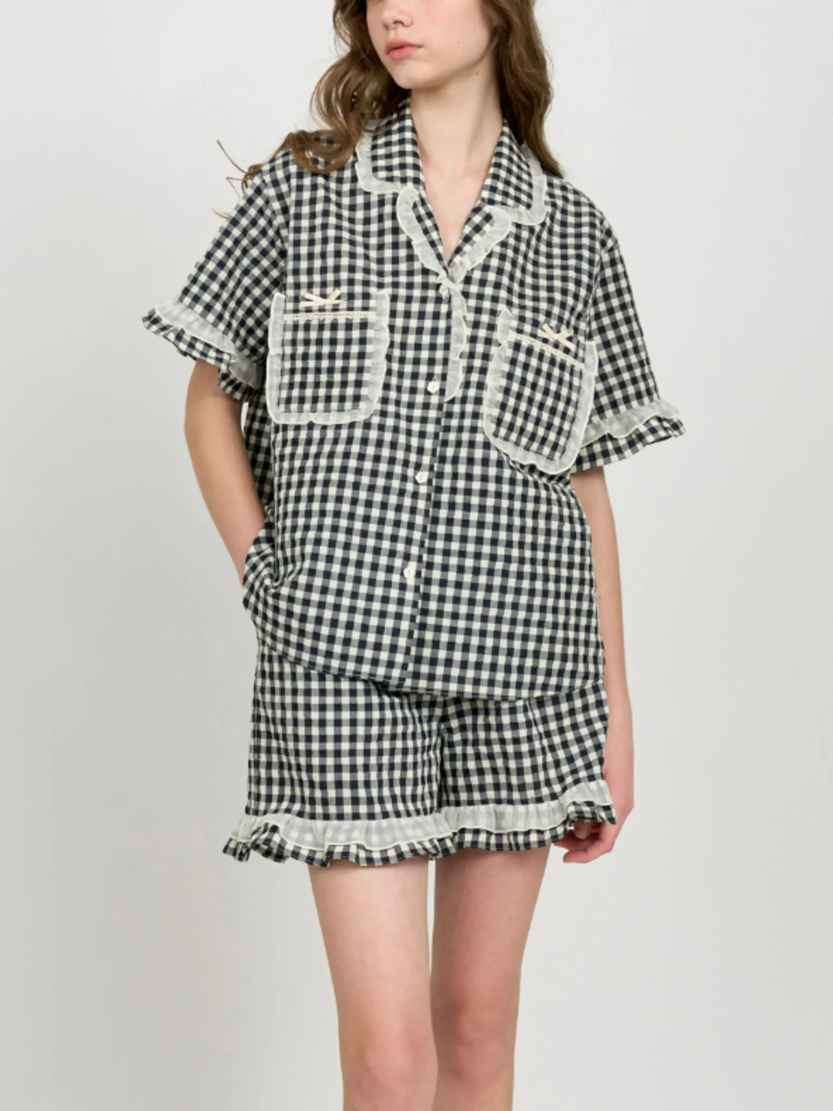 SKINN INTIMATE Black Tartan Women Pajamas Set by Skinn intimate