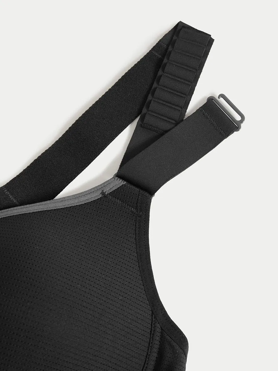 MARKS & SPENCER Women Sports Bra Ultimate Support Custom Fit Non Wired Black