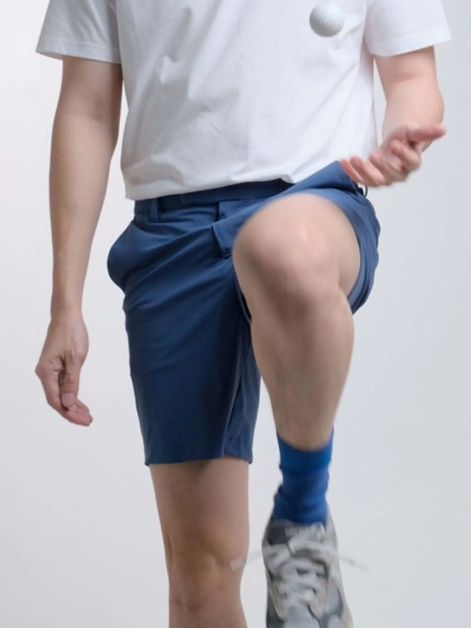 ERA-WON Men's Golf Trousers Shorts blue