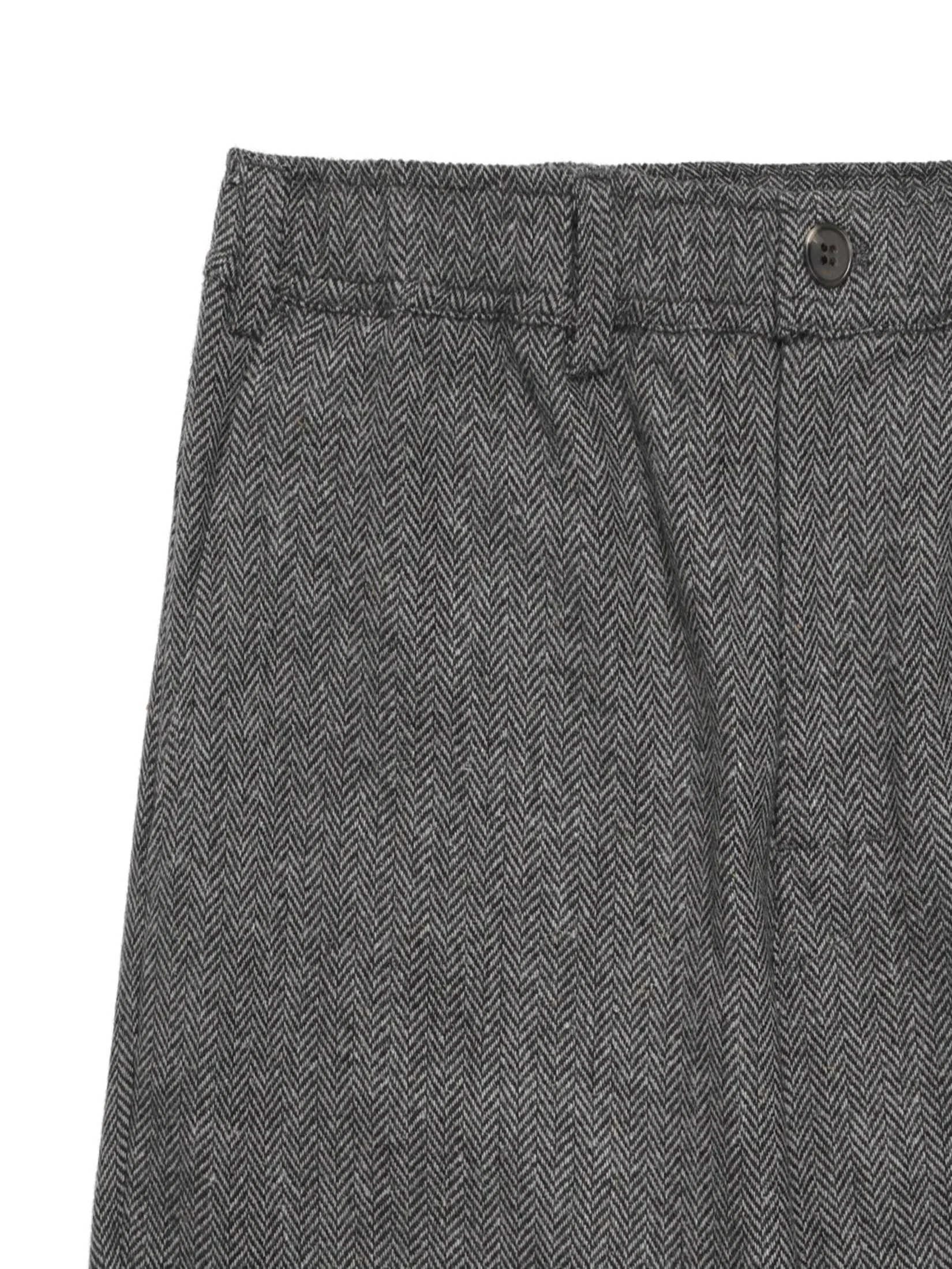 MALBON GOLF COOLIDGE WOOL TROUSER IN CHARCOAL