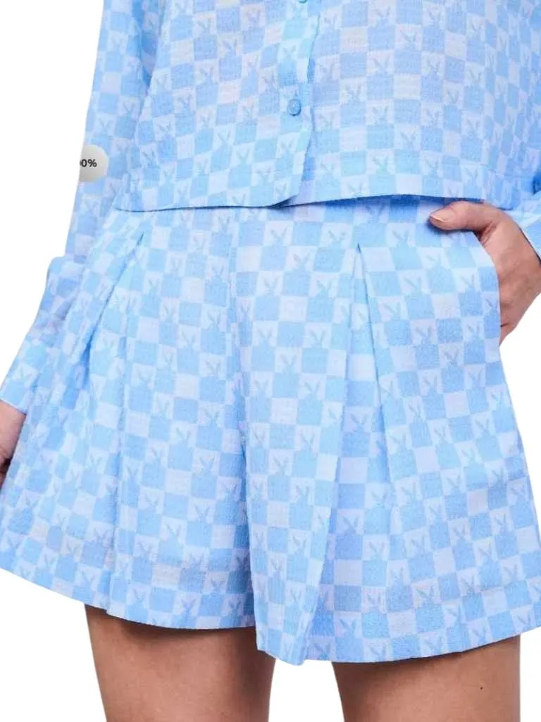 PLAYBOY Women's pants   SKU P1WB252PS015BL  Colour  Blue