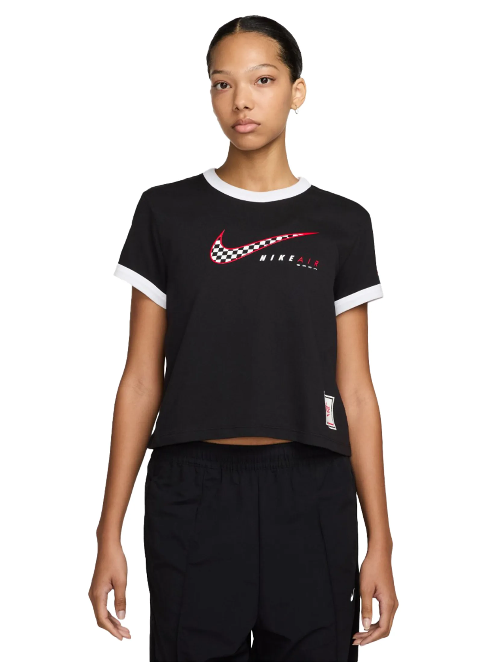 NIKE Women T-Shirt Sportswear Club Black