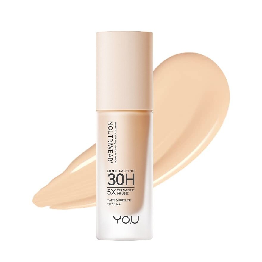 #You Noutriwear Foundation 20g C304 - W703 Warm Ivory