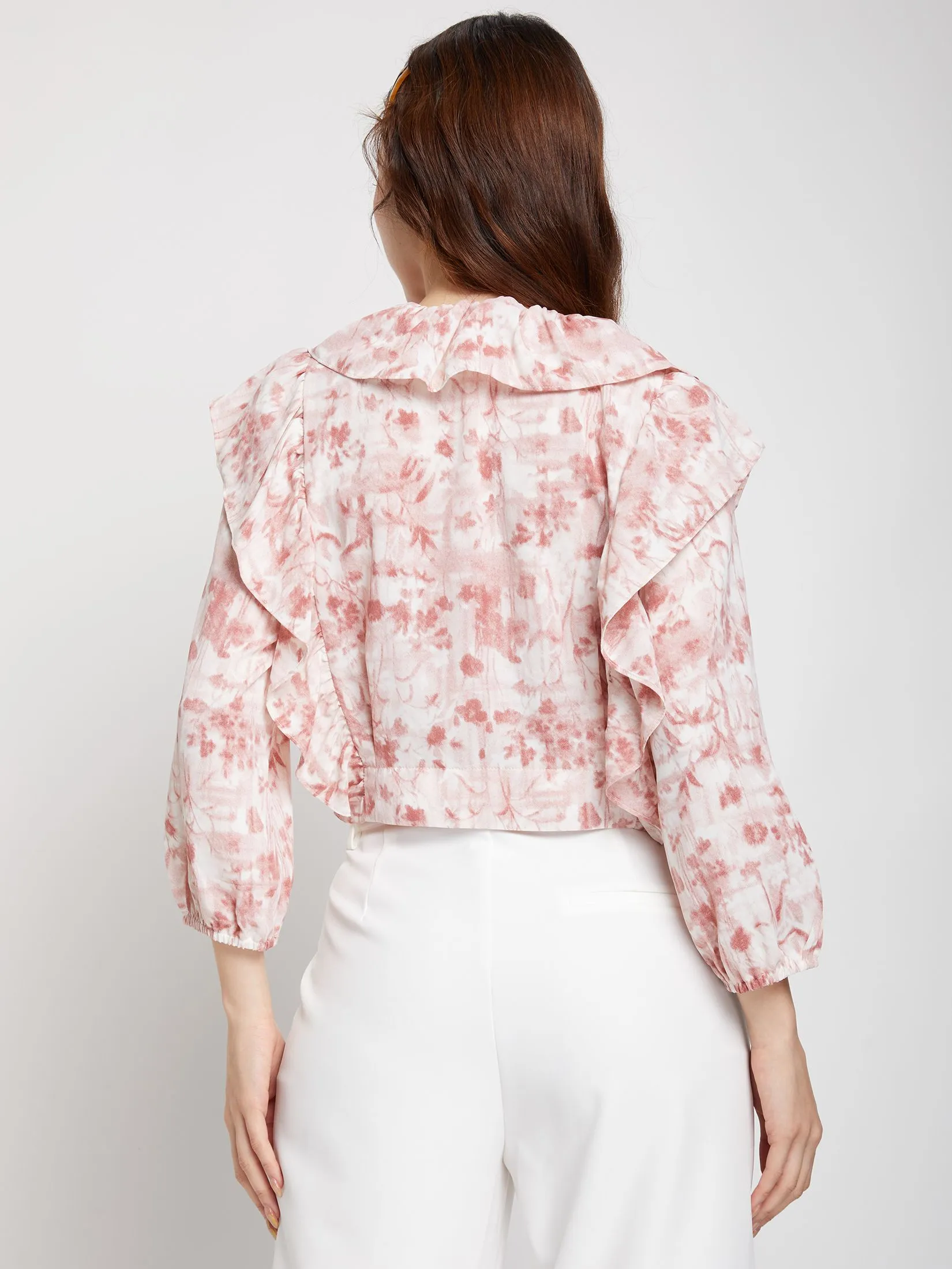 LOLITA Women Blouse Long Sleeves Print