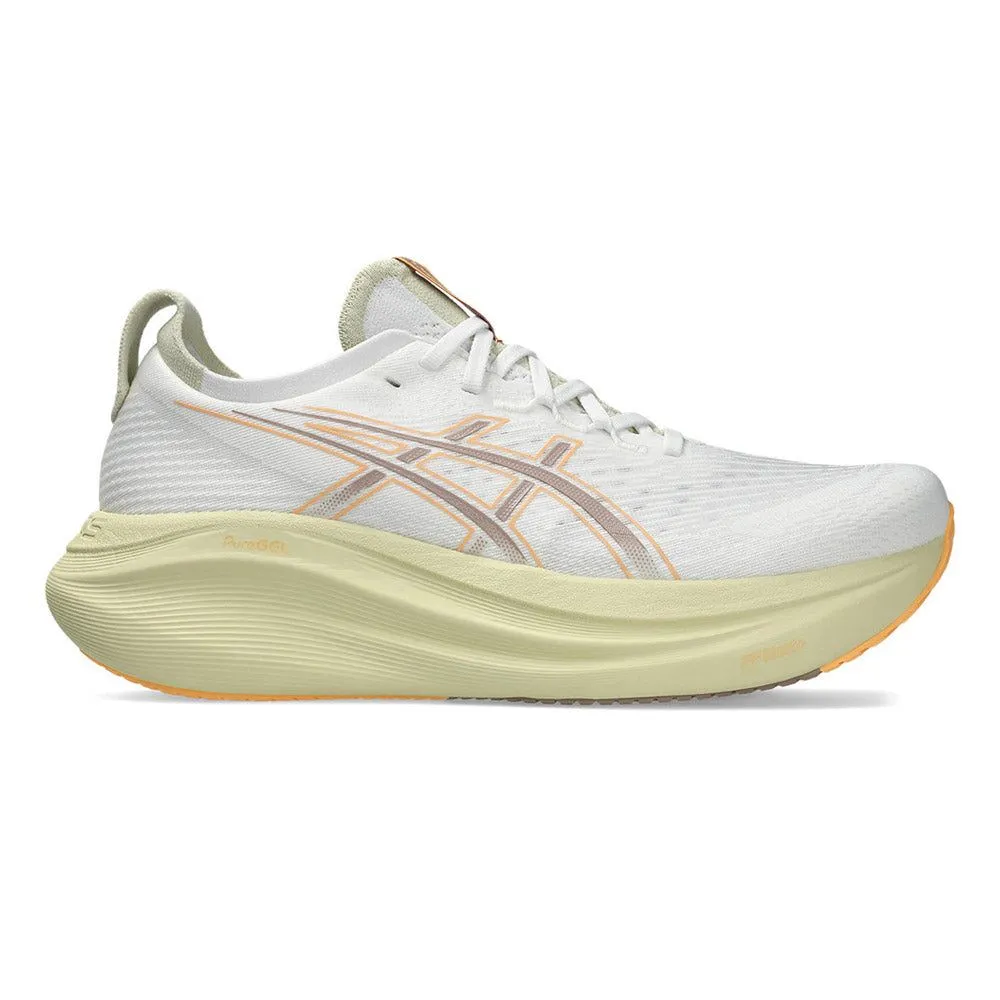 ASICS Gel-Nimbus 27 Wide Men Running Shoes White - AS206SH406ENTH