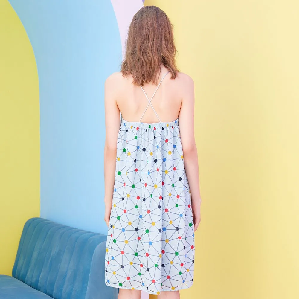 ICONIC BLUE WEBBER DRESS MODEL WEBBER DRESS 6806