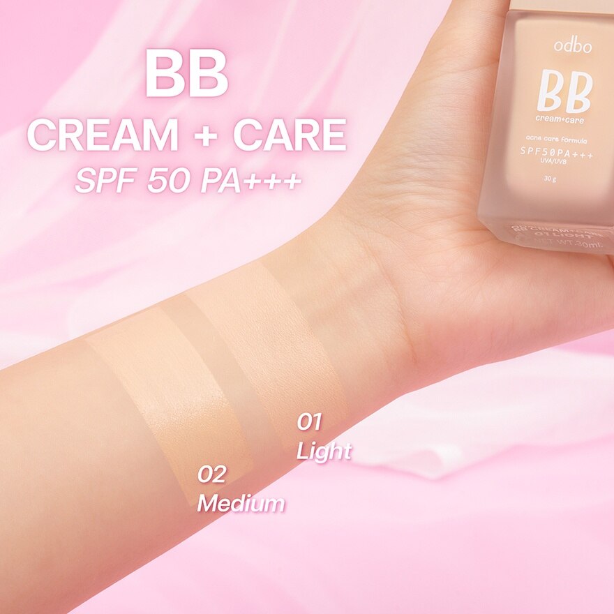 Odbo BB Cream+Care SPF50 PA+++ 30g 01