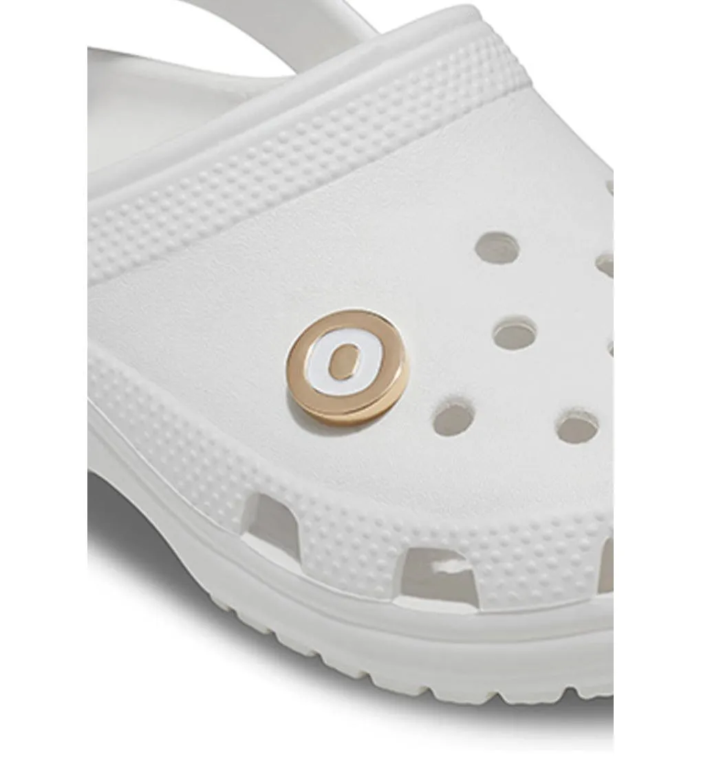 CROCS Jibbitz Shoes Charm Gold Letter O Multi Color - CR024AC290CPTH