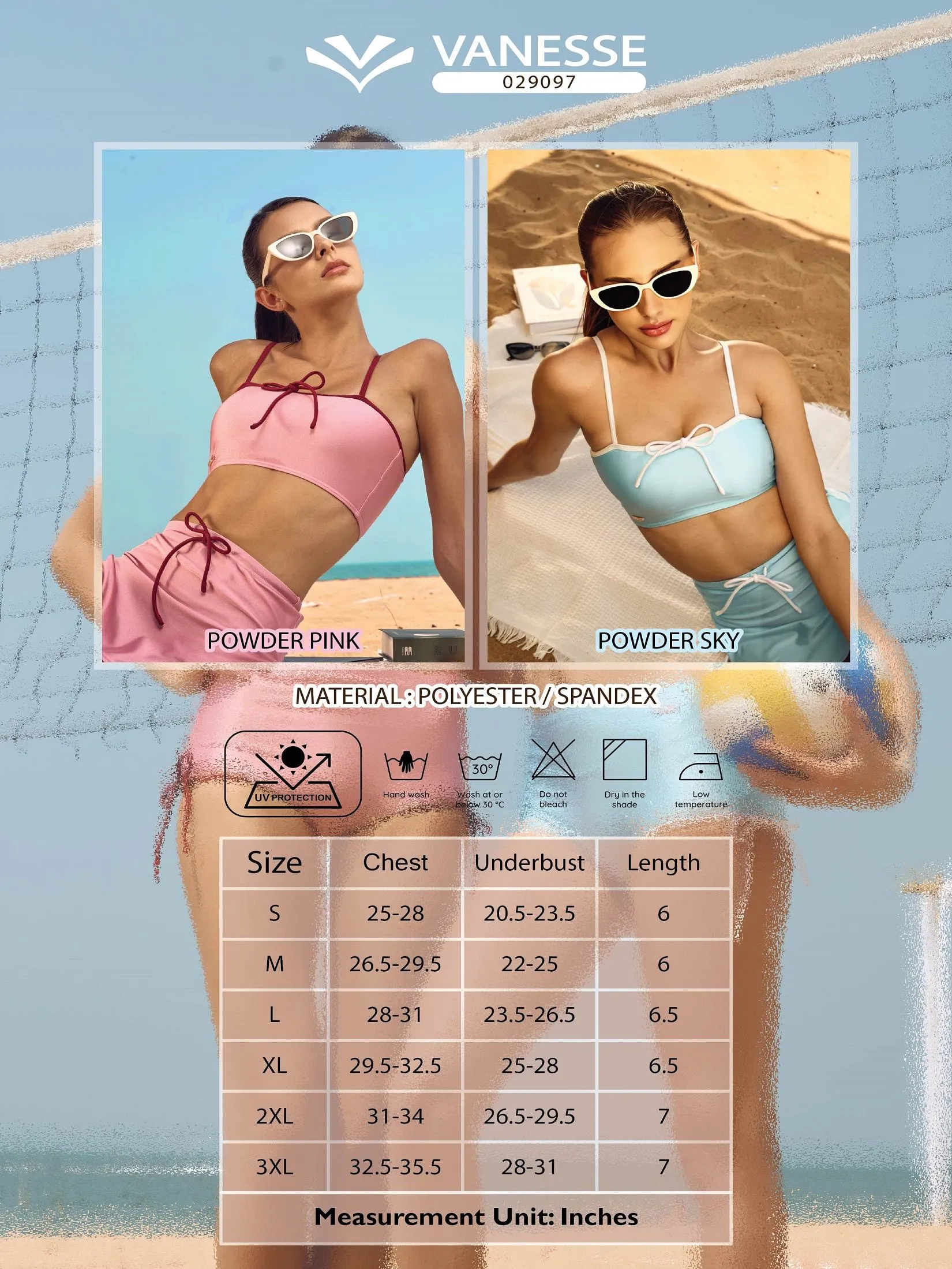 VANESSE Pink TIED WITH LOVE TOP CHIC S SUMMER (029097)