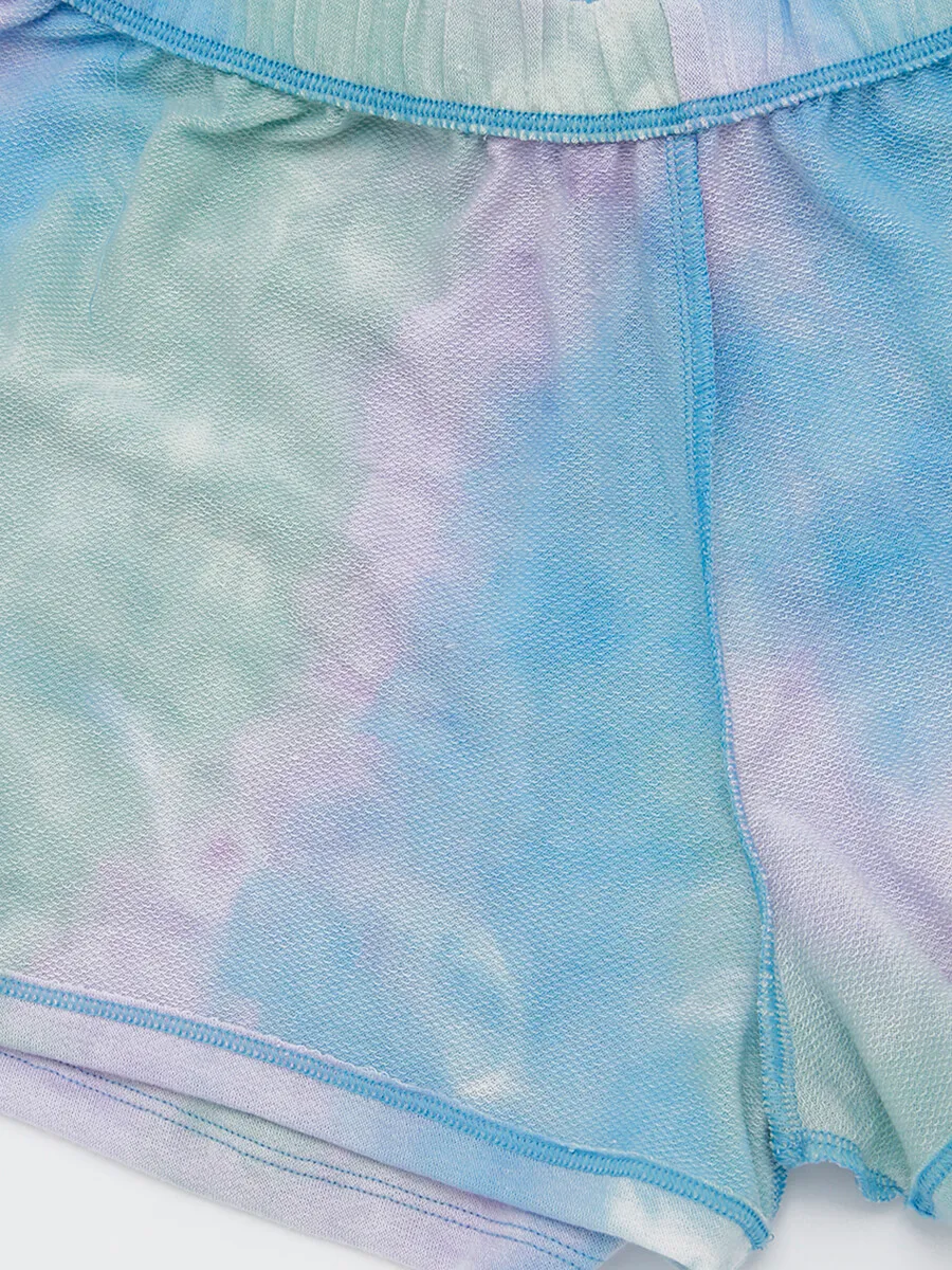 SABINA Maggie Mae Call Me Your Darling Lounge Shorts - Baby Blue