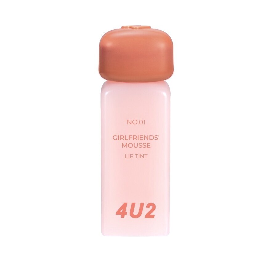 #4U2 Girlfriends Mousse Lip Tint 01