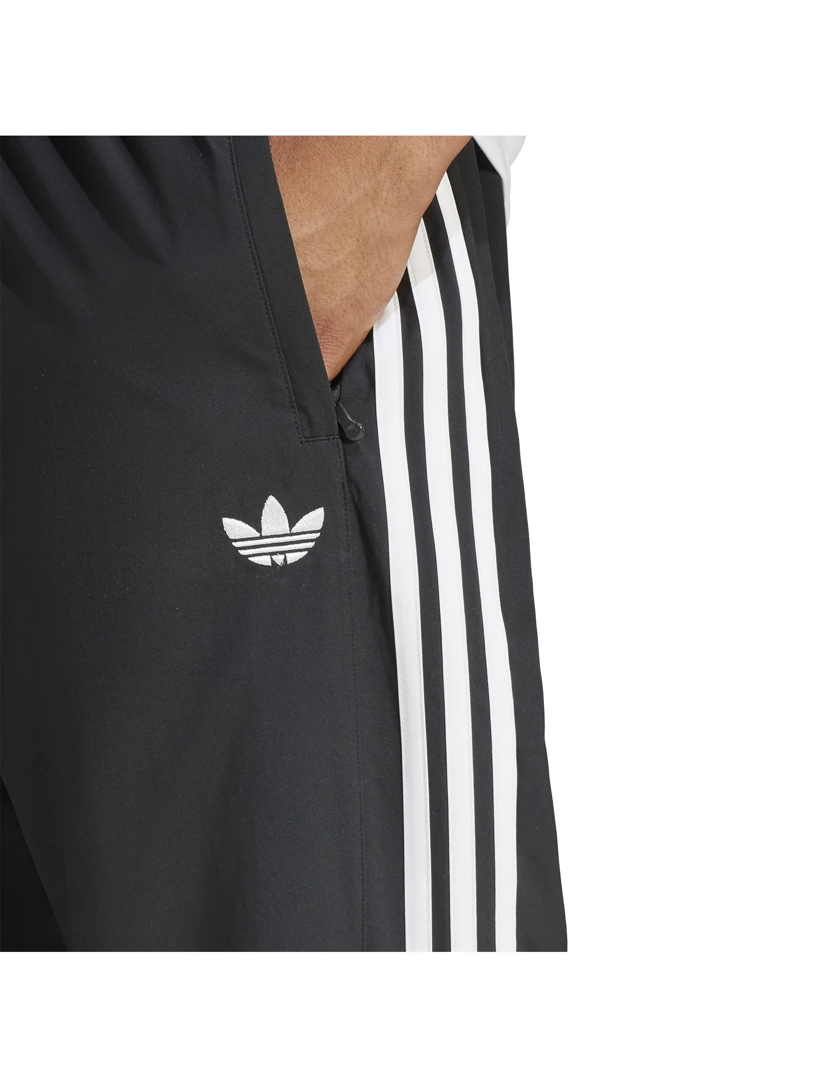 ADIDAS Men Track Tracksuit Bottoms Adicolor Teamgeist Black / White