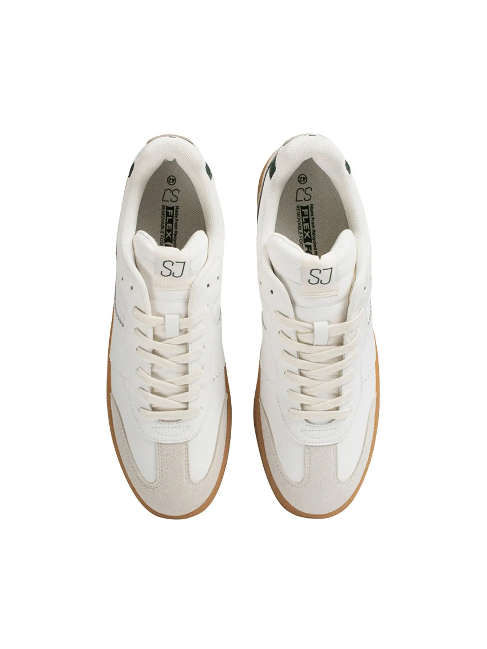 DAPPER DAPPER Legend Suede Sneakers White