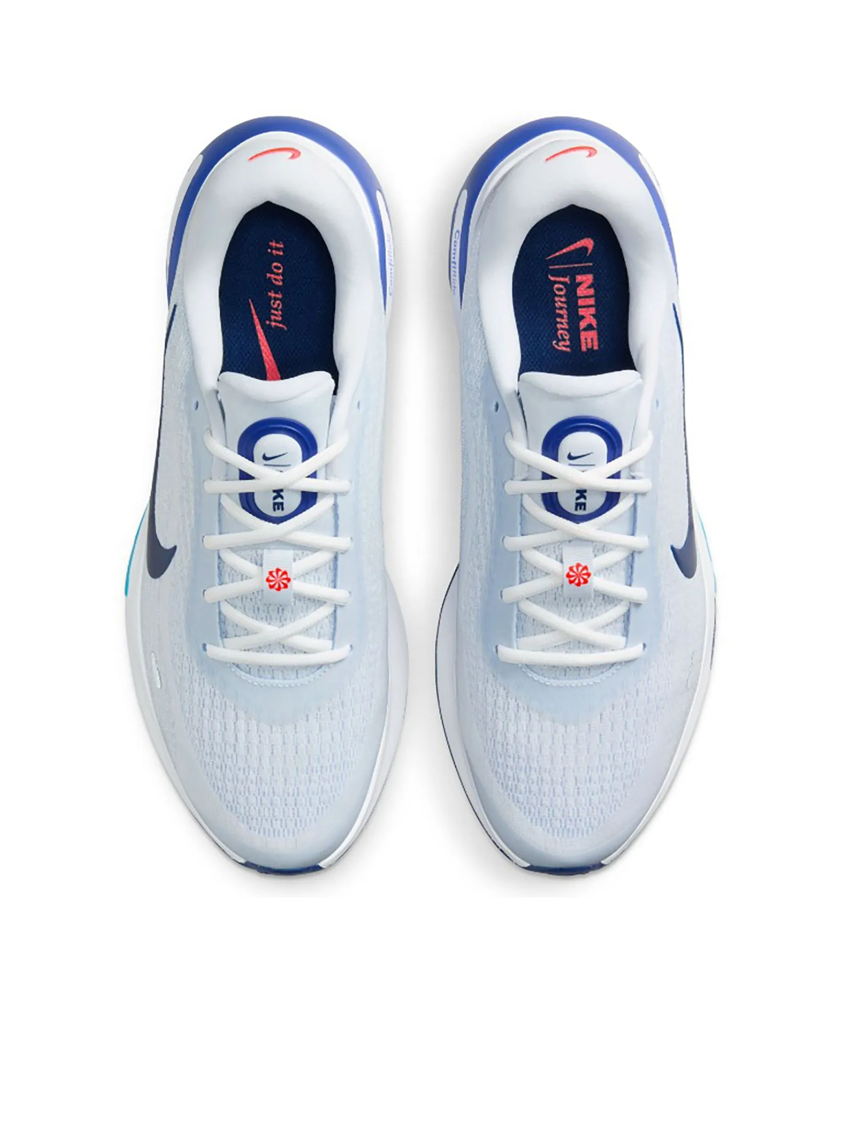 NIKE Men Running Shoes Journey Run FN0228-005 Football Grey/Blue Void-Aluminum