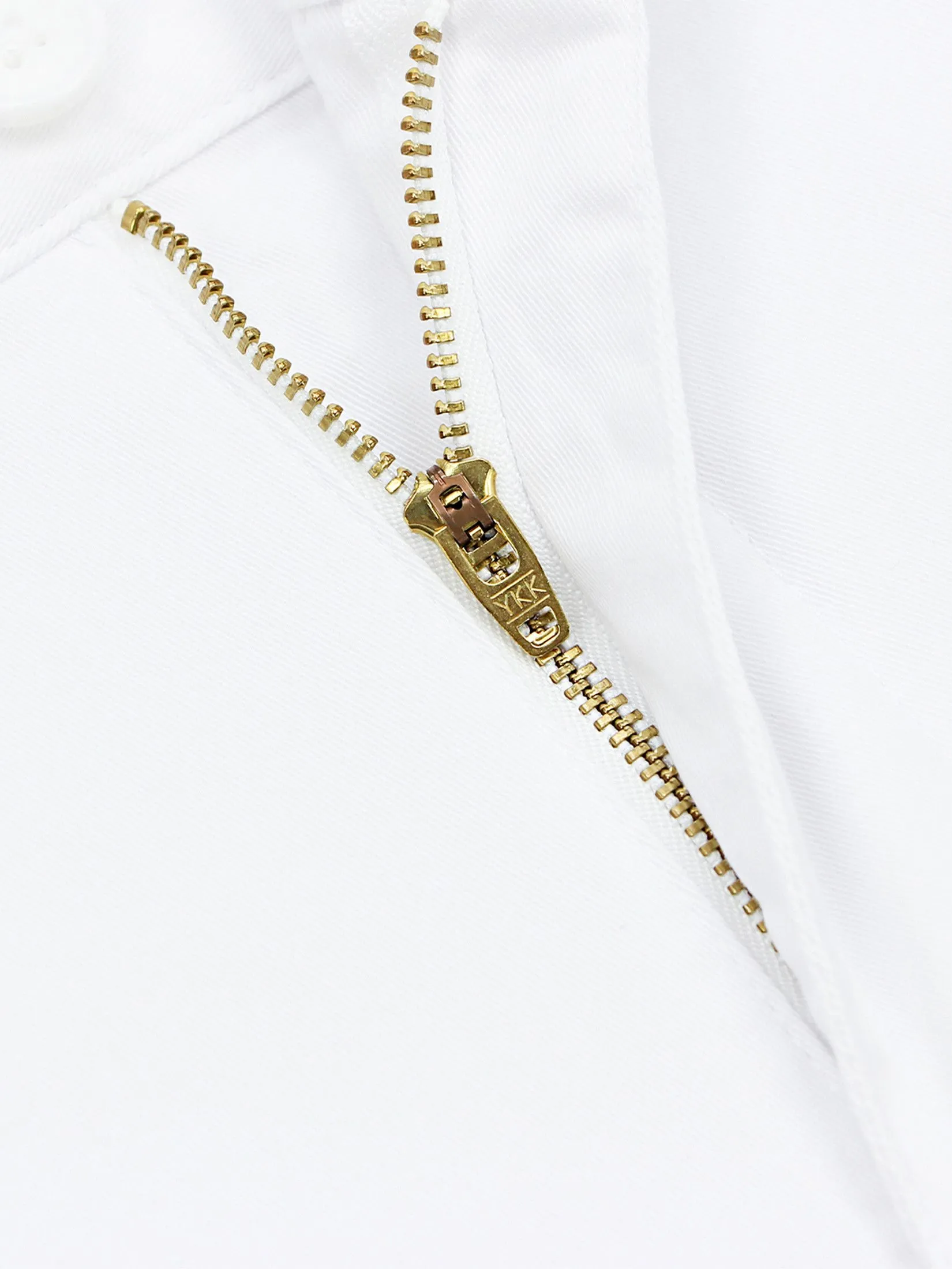 GIORDANO Men's Slim Easy Care Stretch Pants (180° Elastic Waist) White