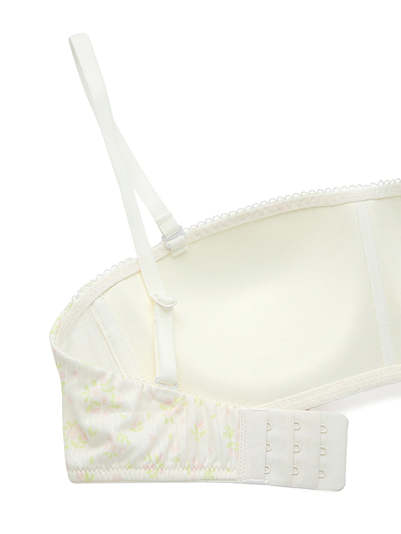 SABINA Pretty Perfect Woman Wireless Strapless Bra - Cream