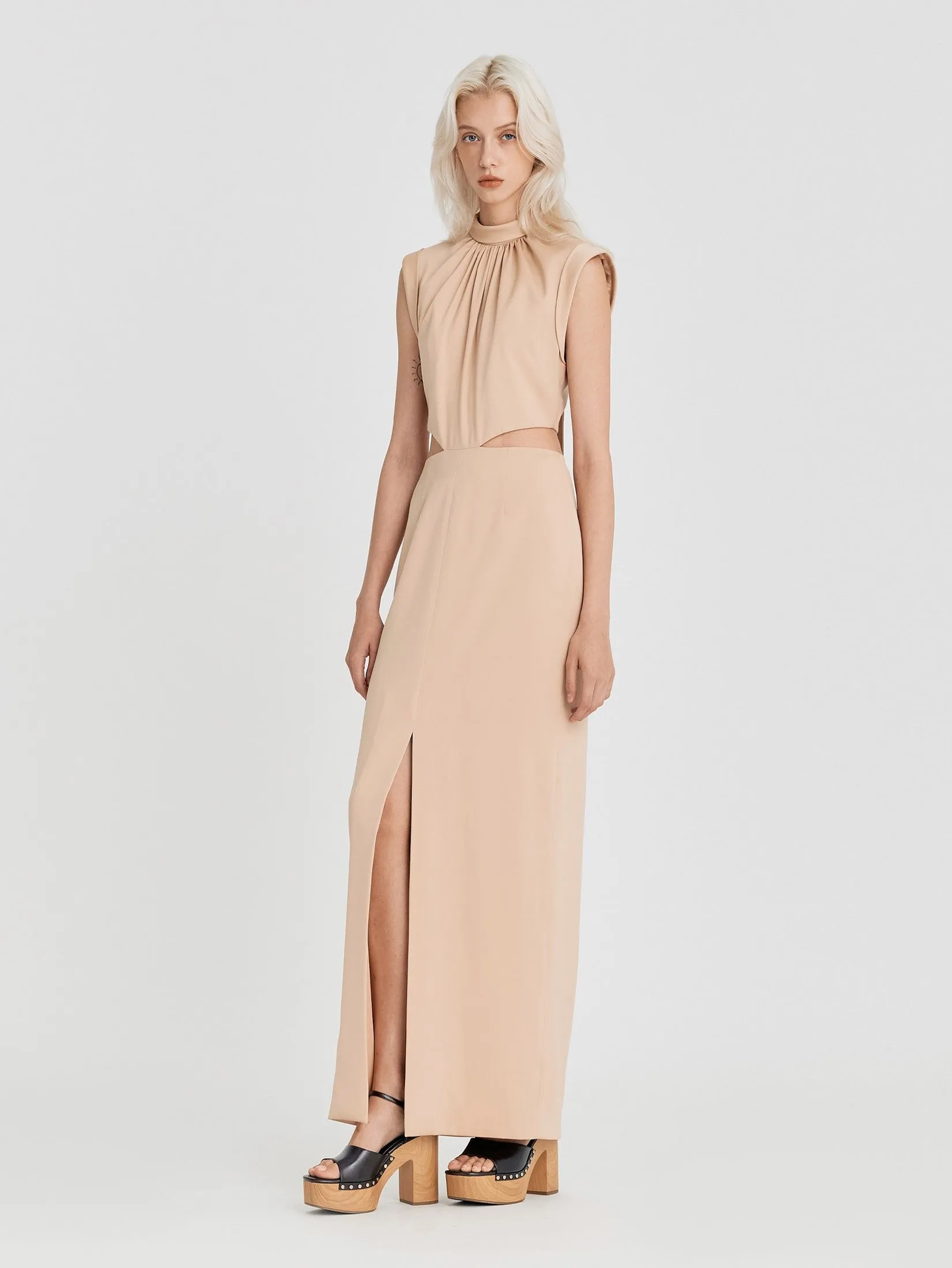 ASV (AW24) Loren Women Maxi Dress Beige