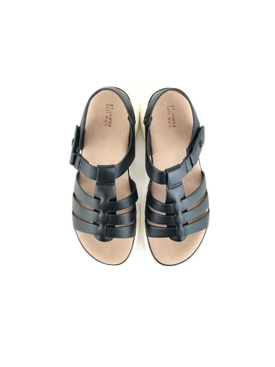 ST.JAMES Women Heeled Sandals ZAGREB-BLACK