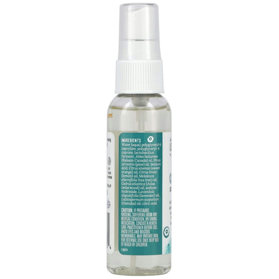 Aura Cacia, Kids, очищающий ароматерапевтический спрей, 59 мл (2 жидк. Унции)