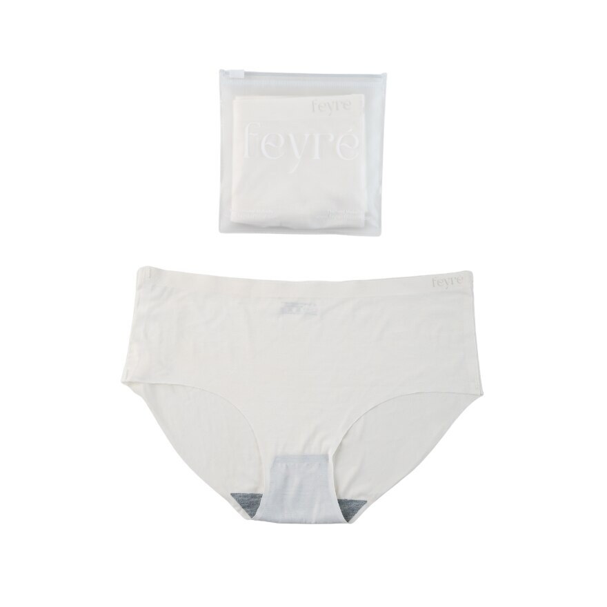 Feyre Seamless Panties White Color Size L