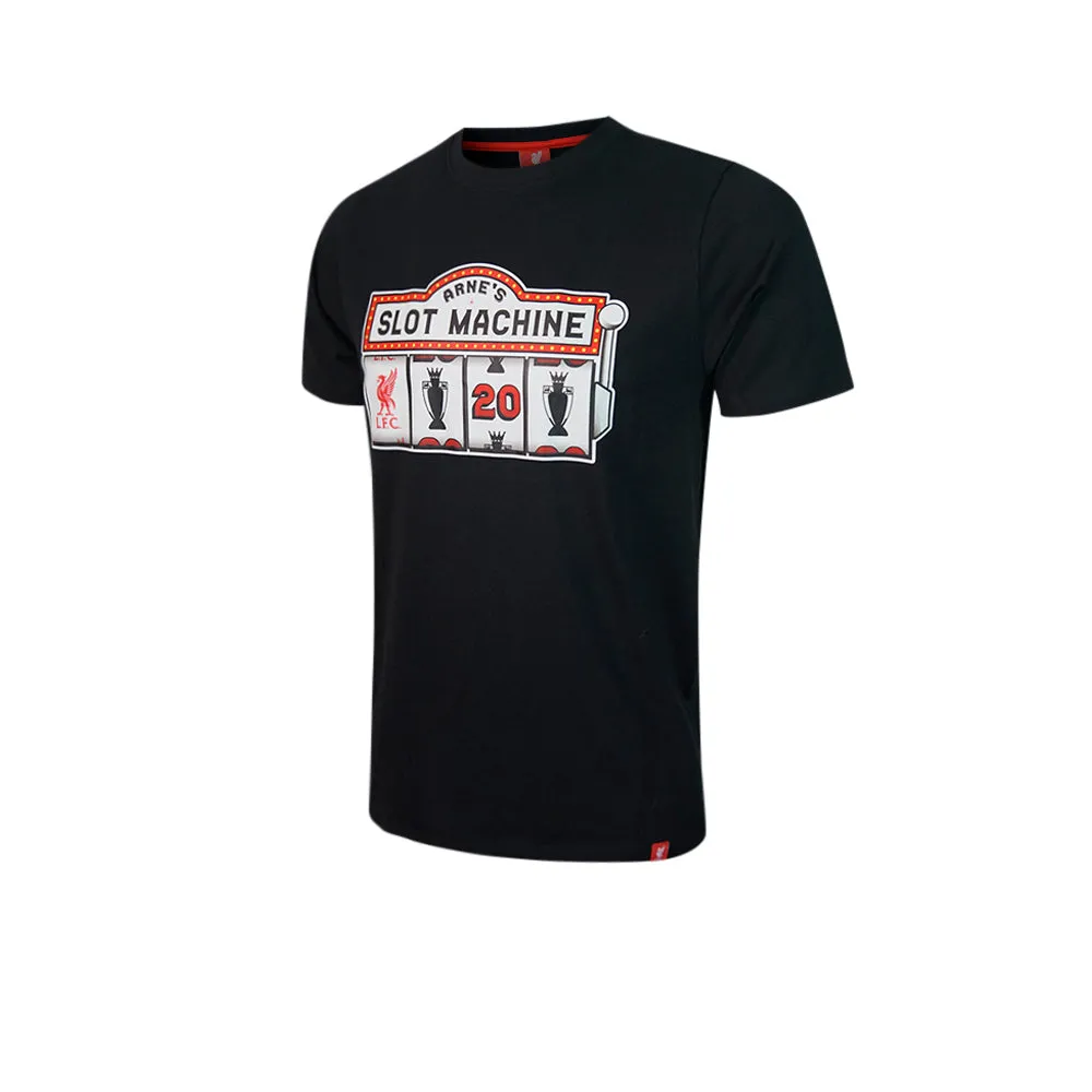 LIVERPOOL FOOTBALL CLUB Slot Machine Men Football T-Shirt Black - LF068AP016EOTH Size - M