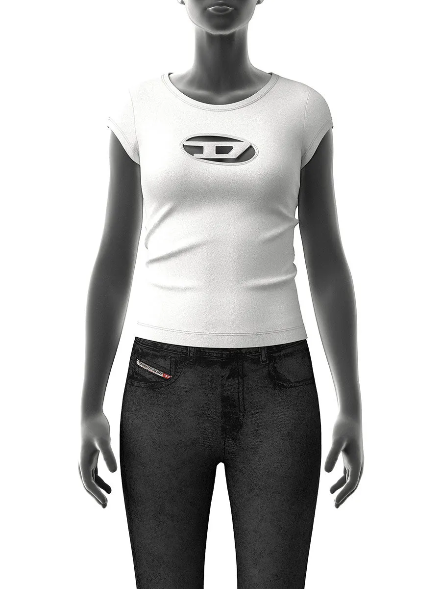 DIESEL Women T-Shirt T-ANGIE T-SHIRT White