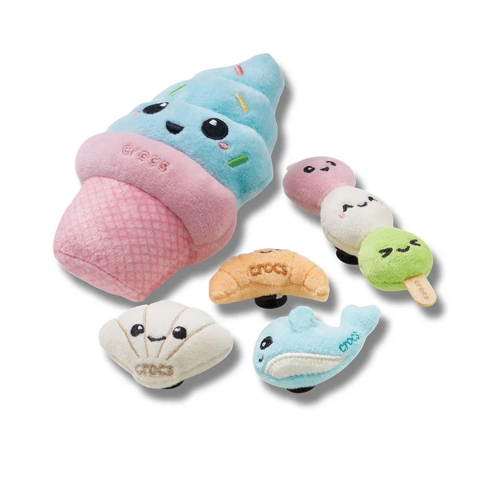 CROCS Jibbitz Shoes Charm Magical Plush 5-Pack Multi color - CR024AC853EMTH