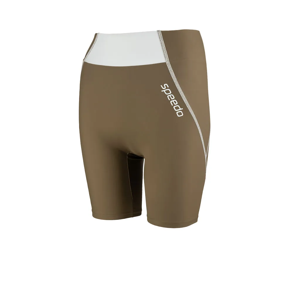 SPEEDO Wavechasers 2.0  Sun Protection Mid Leg Women Swim Shorts Brown - SP111SP866ENTH