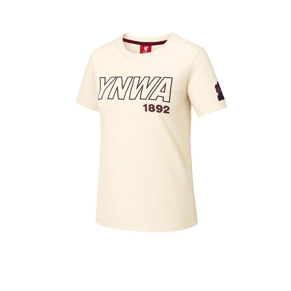 LIVERPOOL FOOTBALL CLUB Women T-shirt YNWA 1892 Beige - LF068AP151EKTH