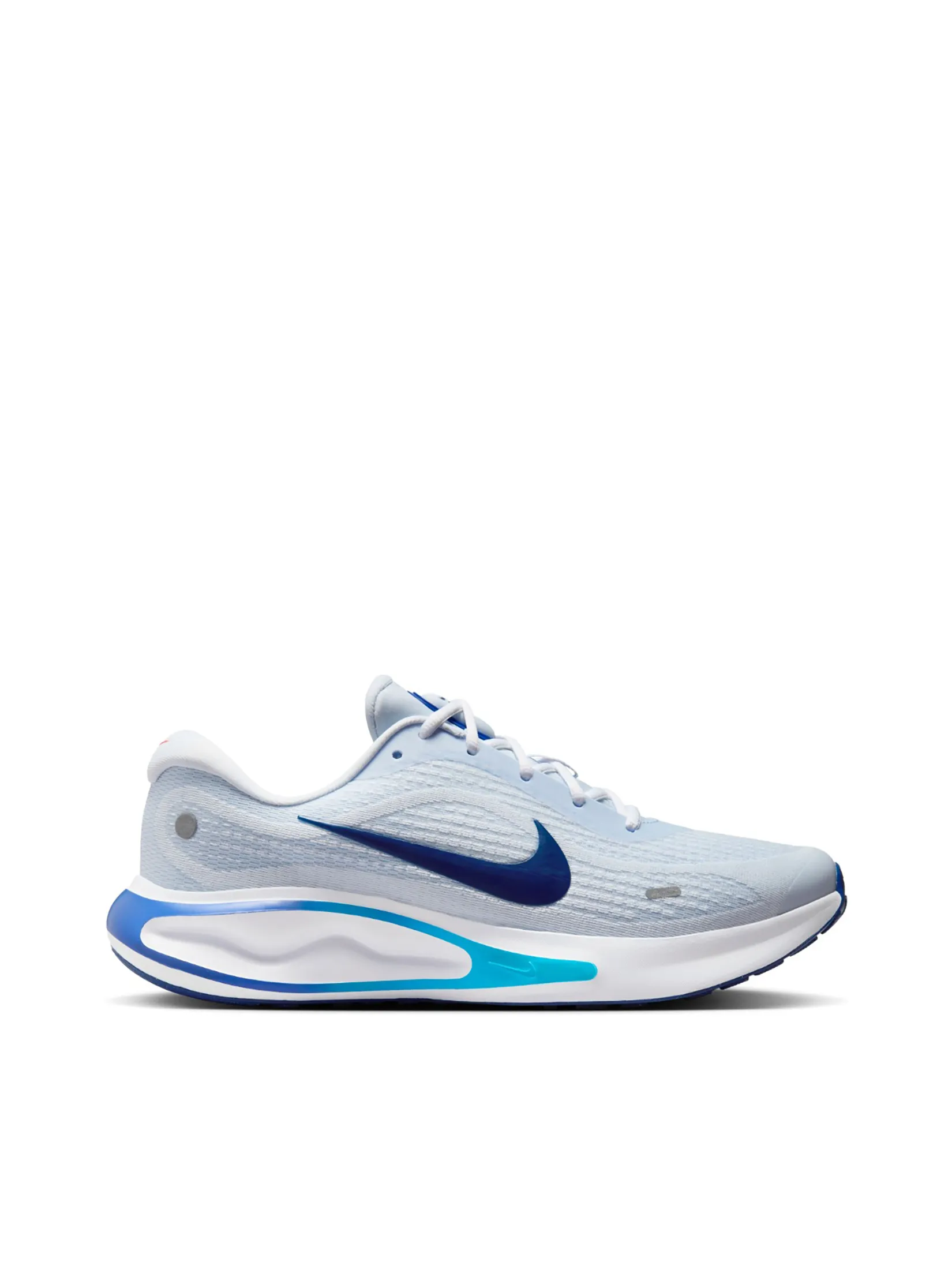 NIKE Men Running Shoes Journey Run FN0228-005 Football Grey/Blue Void-Aluminum