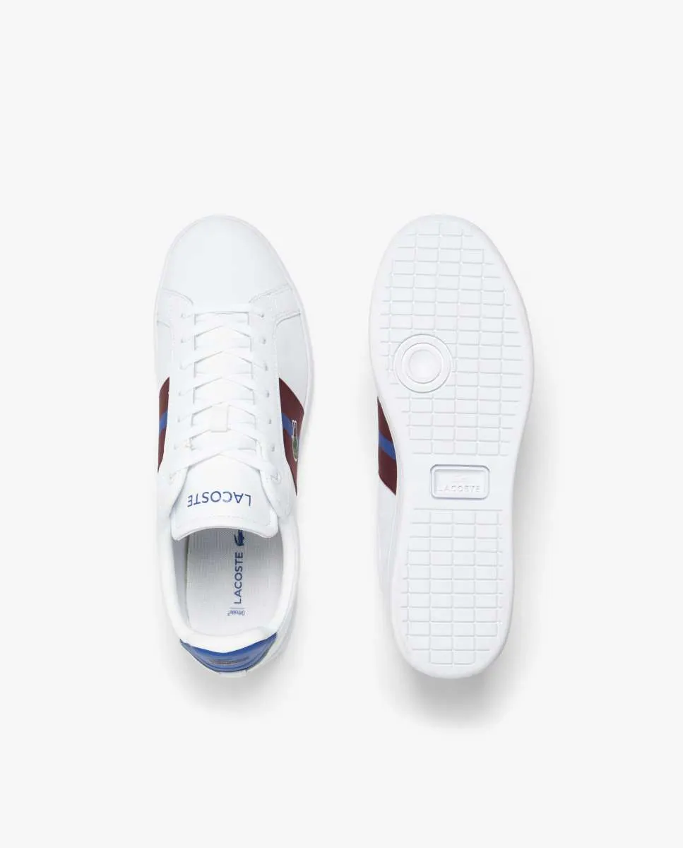 LACOSTE Men’s Carnaby Pro Cgr Bar Leather Trainers White