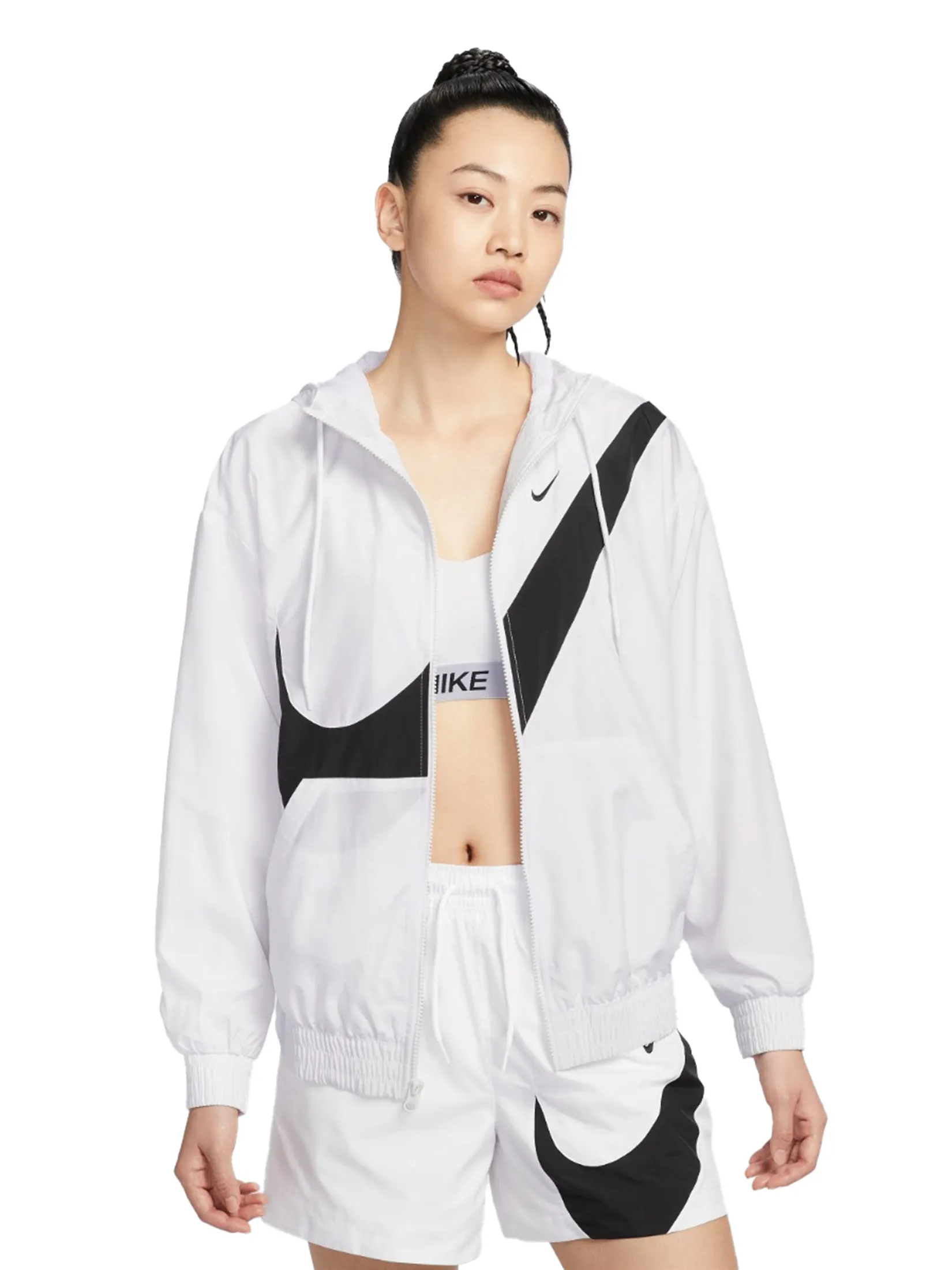 NIKE Women Jacket Sportswear Classic UV Protection Logo