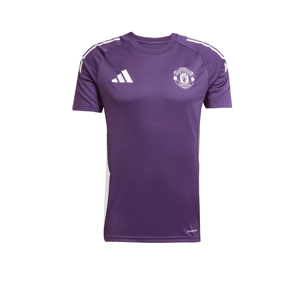 ADIDAS Manchester United Tiro 25 Competition Training Men Football Jersey Purple - AD001SH819EMTH