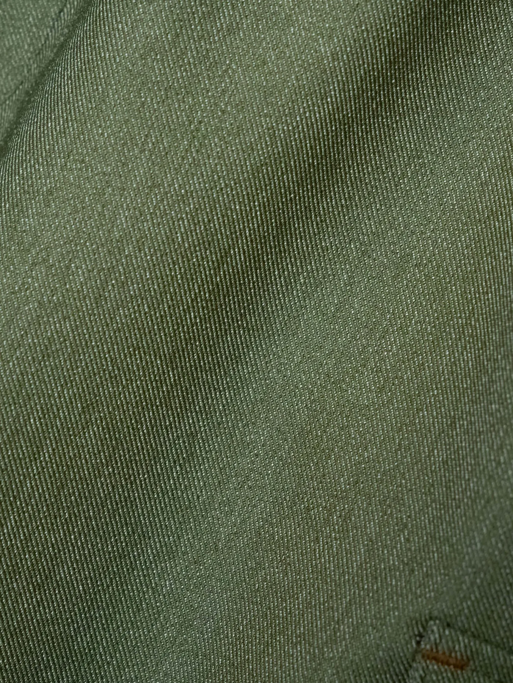 TAKEO KIKUCHI MEN GREEN LIGHT FAUX DENIM CARGO SHORTS PANTS