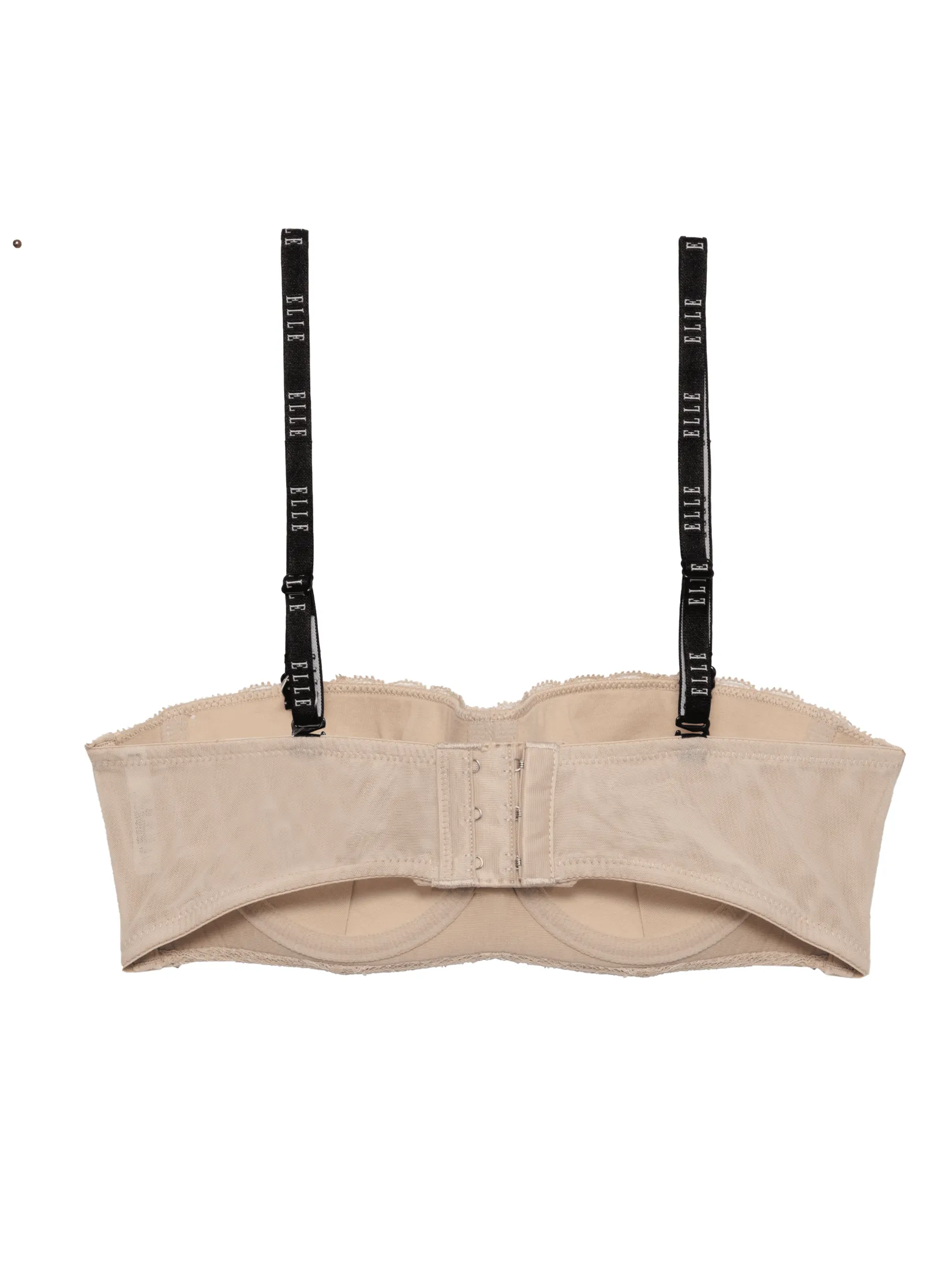 ELLE LINGERIE Women Moulded Bra 1/2 cup LB6633 - Beige
