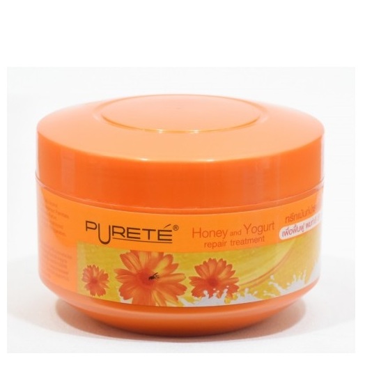 Маска с медом и йогуртом для светлых волос Purete 250 гр