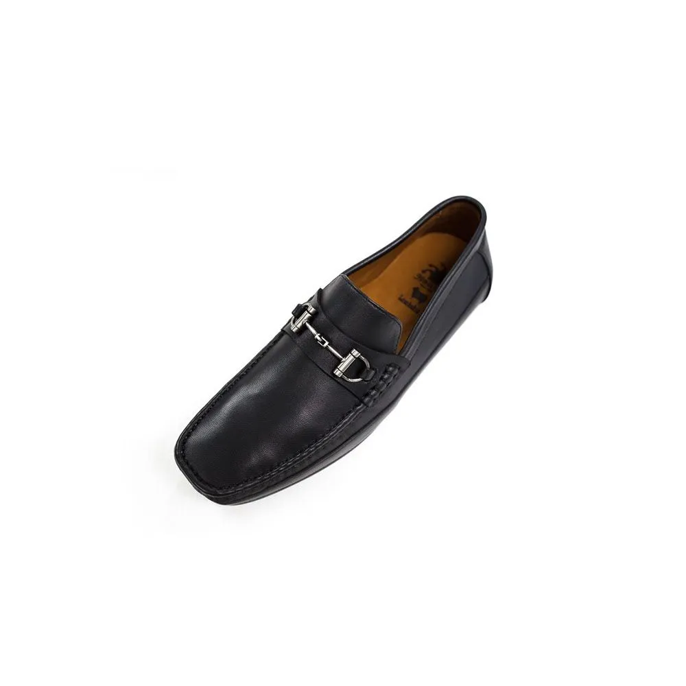 HEAVY Black Loafer Shoes VC8259A
