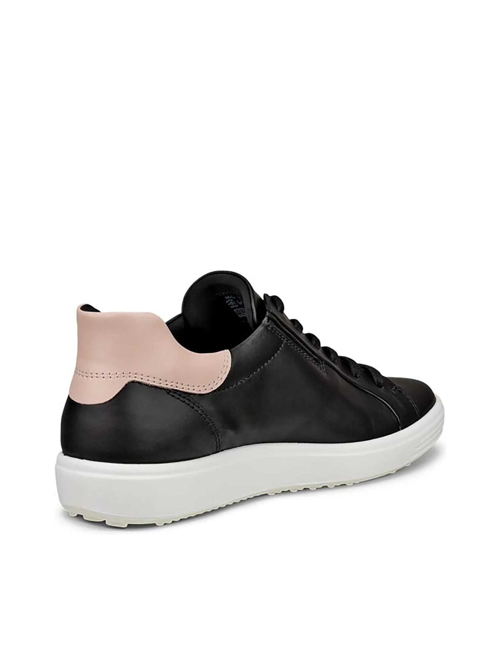 ECCO Women Sneakers Soft7 Black/Rose Dust