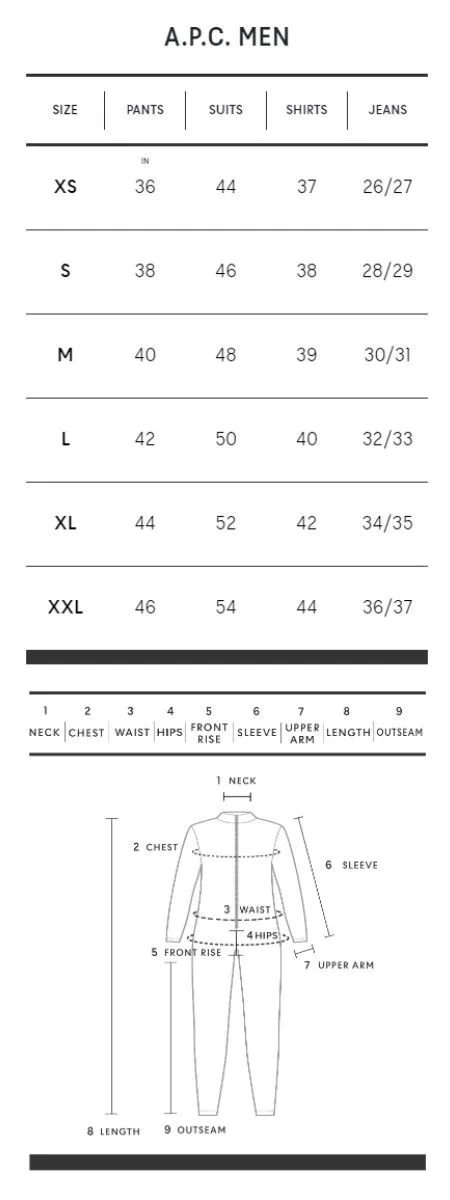 A.P.C. Men Jacket Kerlouan Navy