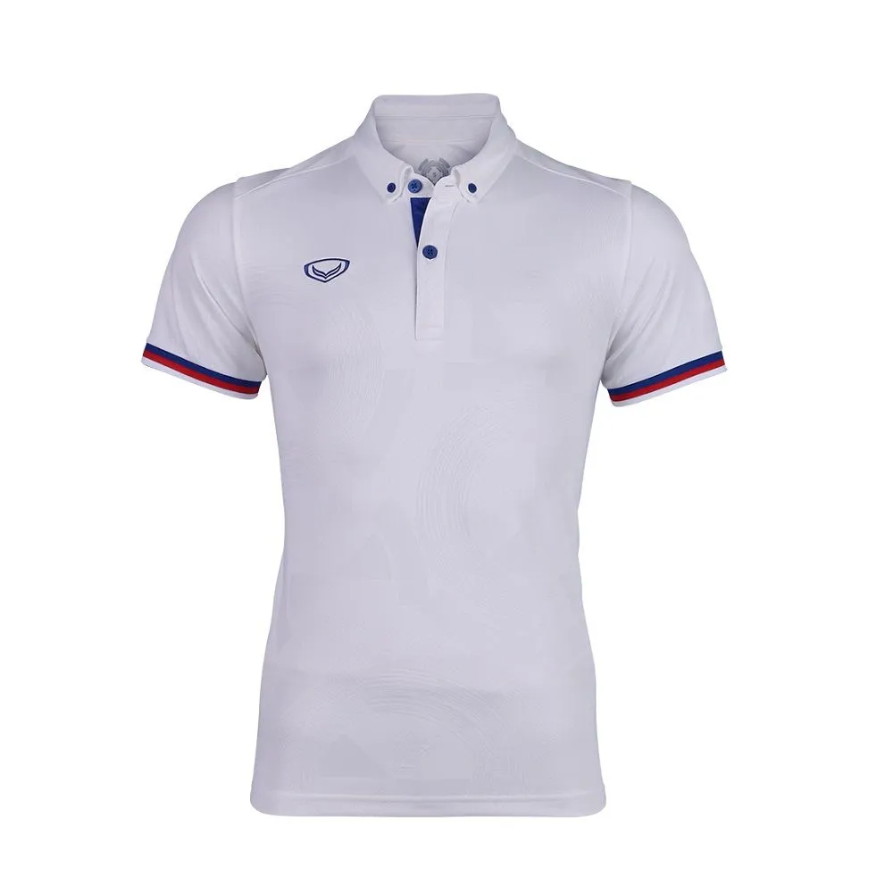 GRAND SPORT White Men's polo shirt (012260)