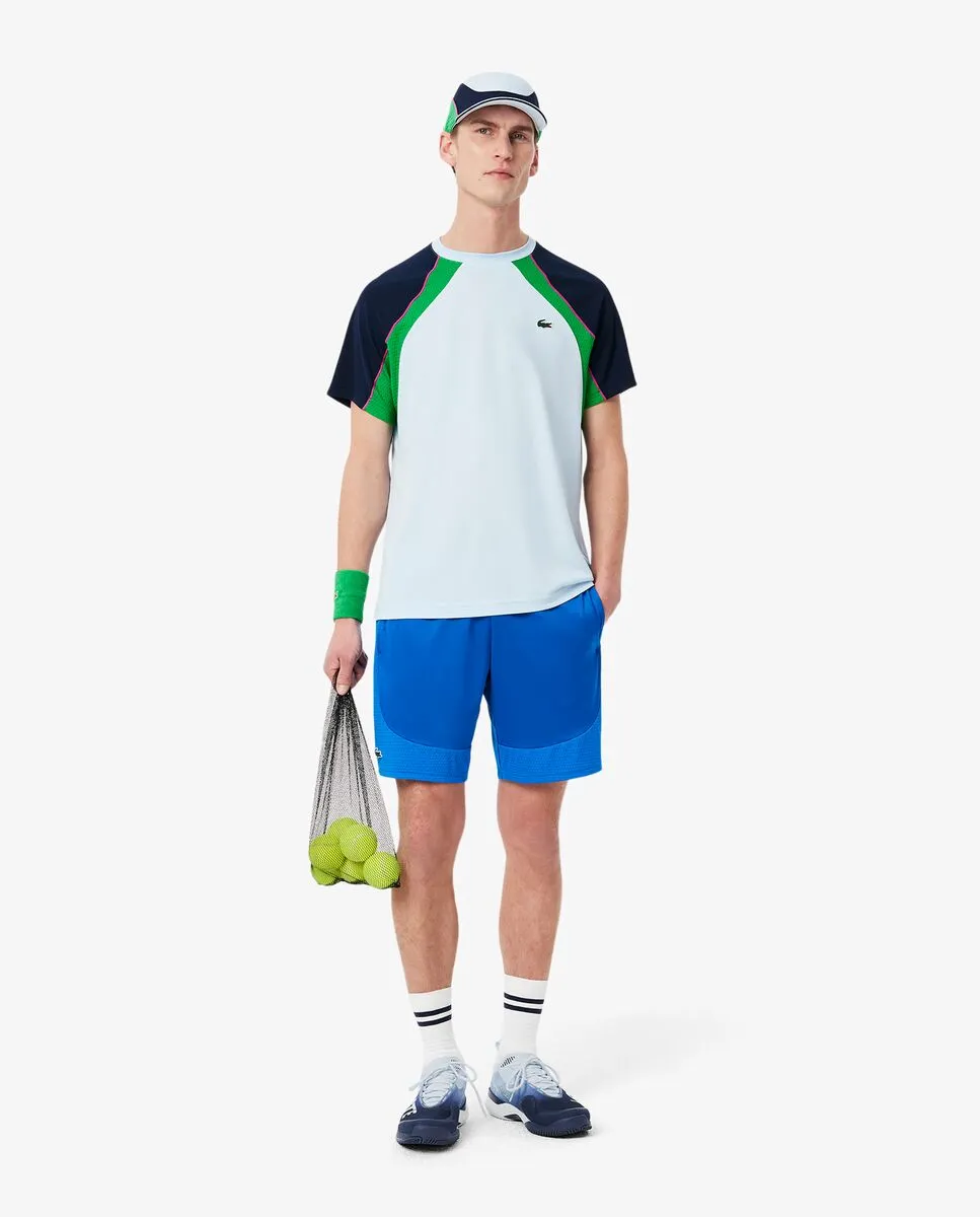 LACOSTE Men’s AG-LT25 Lite Tennis Shoes Blue