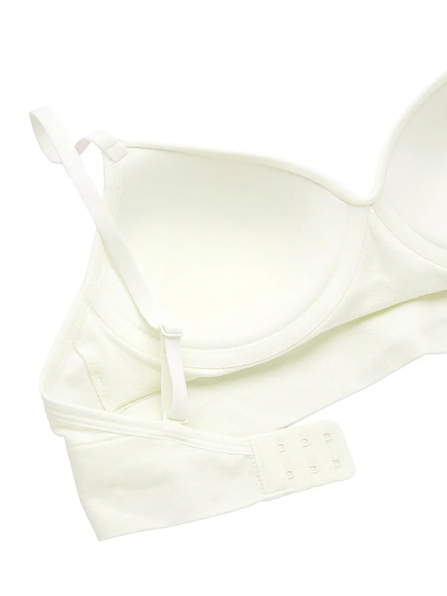 SABINA Bra Wireless Woman Soft and Cozy - Cream