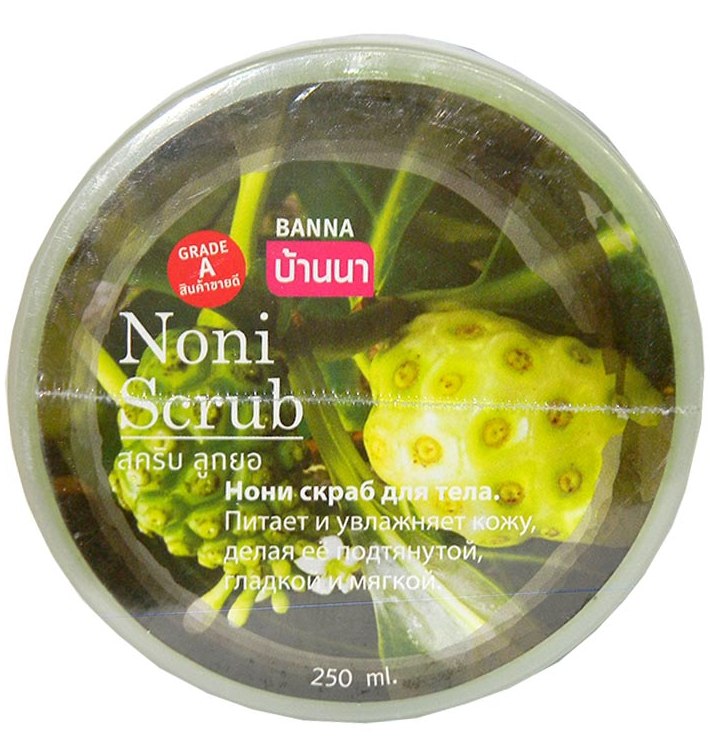 Увлажняющий скраб для тела с соком нони Banna 250 мл
