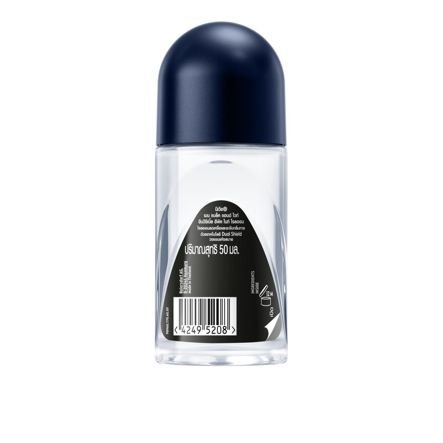 Nivea Men Roll On Black  White Invisible Epic Night 50 Ml.