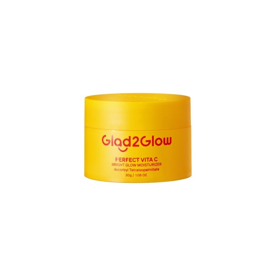 Glad2Glow Moisturizer Perfect Vita C Bright Glow 30 G. - Orange