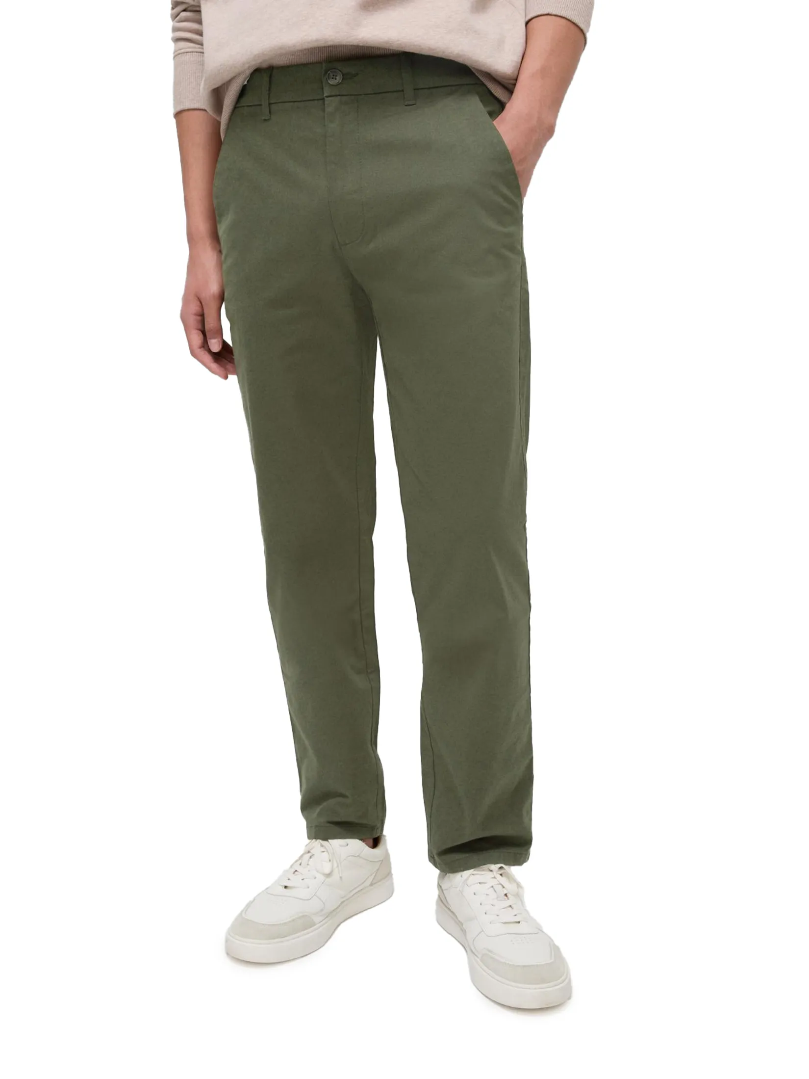 MARKS & SPENCER Men Chino Pants Regular Fit Stretch