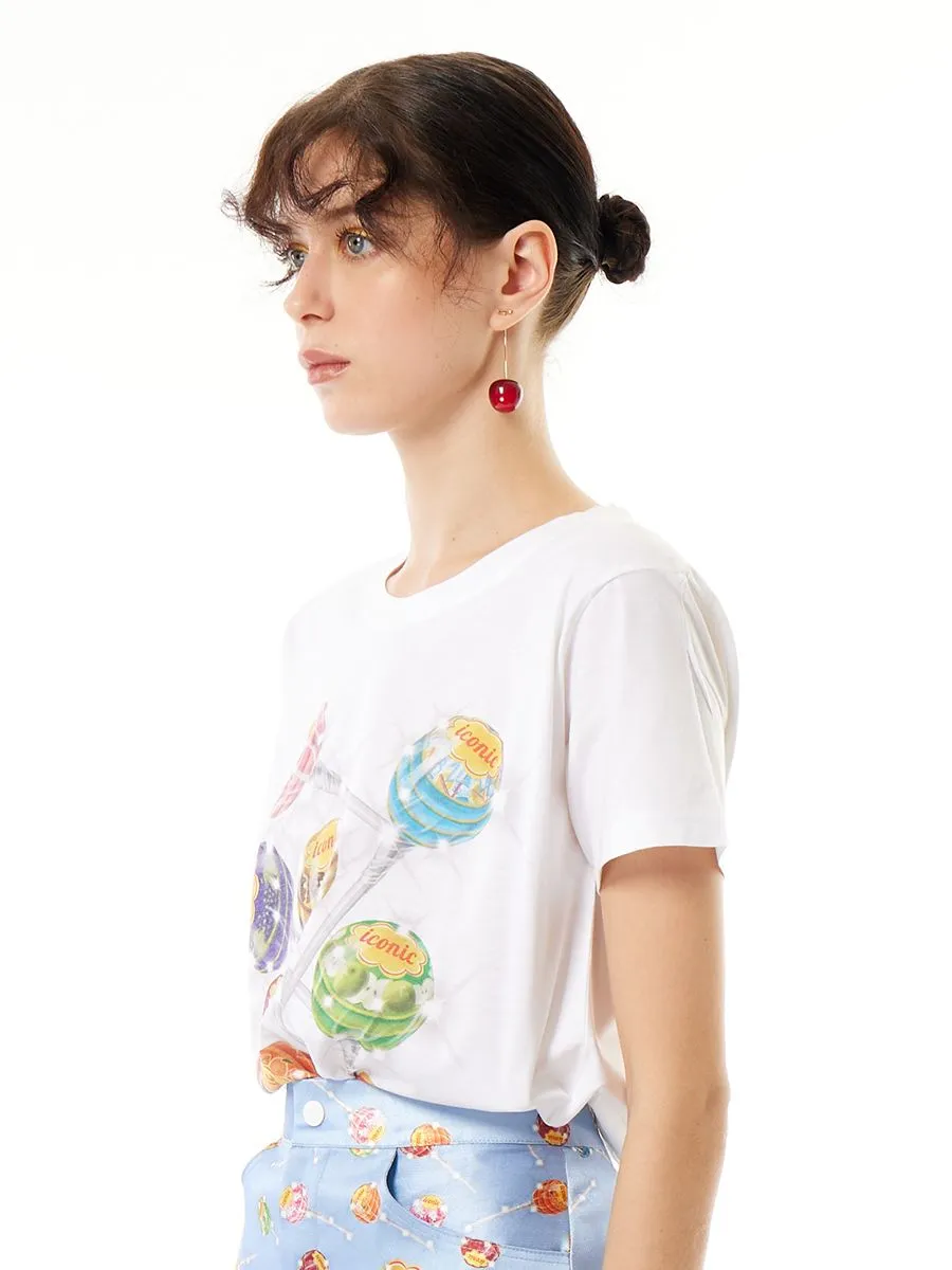 ICONIC WOMAN WHITE DELICA T-SHIRT