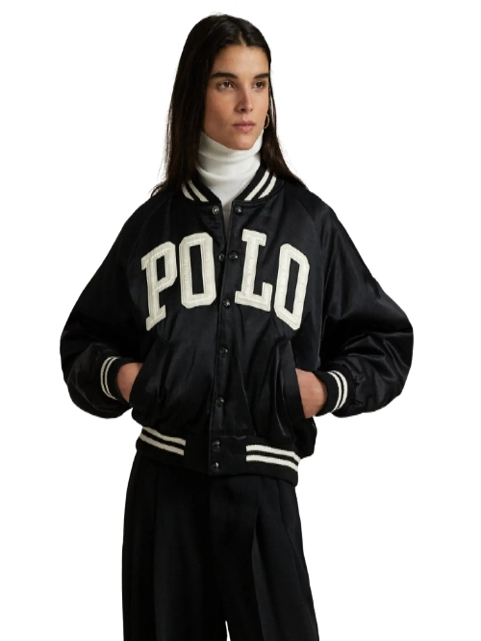 POLO RALPH LAUREN Jacket Women WMPOOTWNDG20070 Black